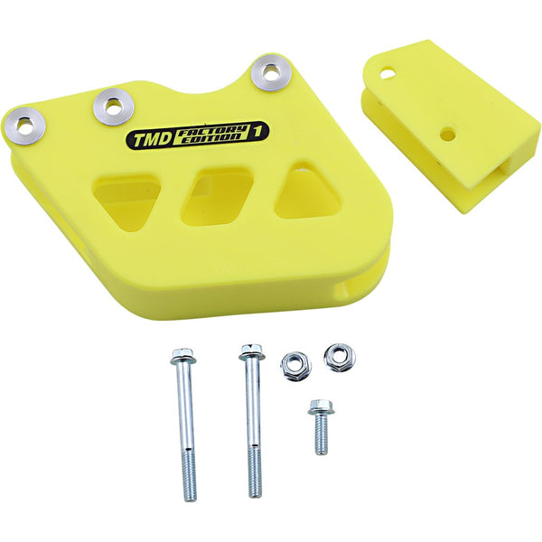 T.M. DESIGNWORKS Chain Guide - Yellow - Suzuki RCG-SMX-YL