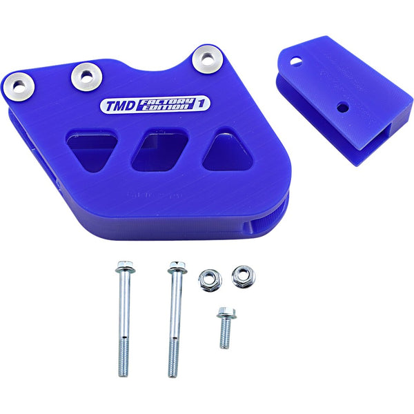 T.M. DESIGNWORKS Chain Guide - Blue - Suzuki RCG-SMX-BU