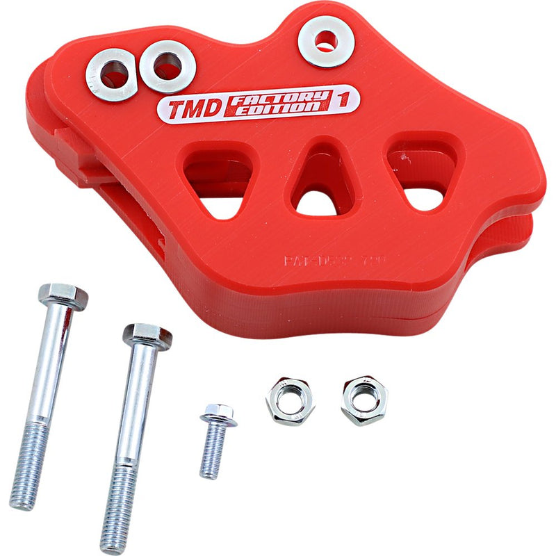 T.M. DESIGNWORKS Chain Guide - Red - Husqvarna/SWM RCG-HUQ-RD