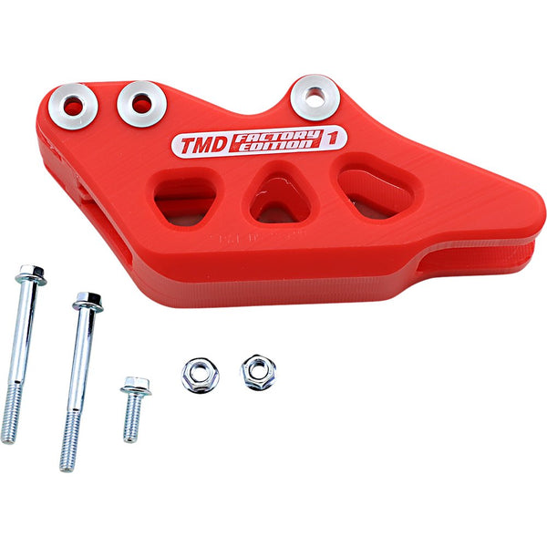 T.M. DESIGNWORKS Chain Guide - Honda/TM - Red RCG-CR2-RD