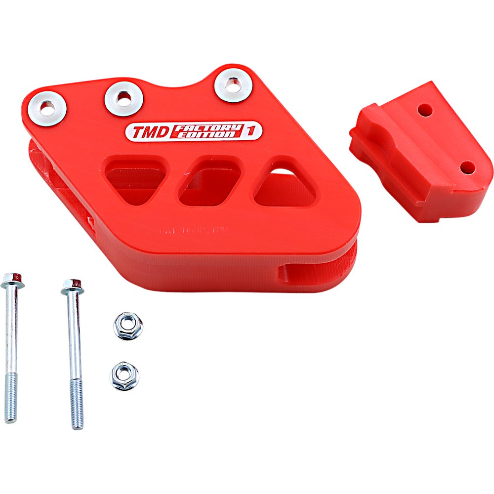 T.M. DESIGNWORKS Chain Guide - Honda - Red RCG-CRM-RD