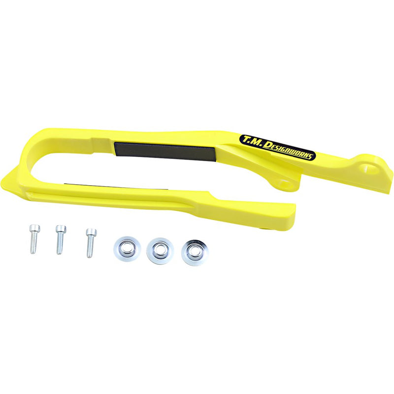 T.M. DESIGNWORKS Chain Slider - Suzuki - Yellow DCS-S25-YL