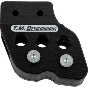 T.M. DESIGNWORKS Chain Guide - Black - Honda/Yamaha/Kawasaki/Suzuki RCG-007-BK
