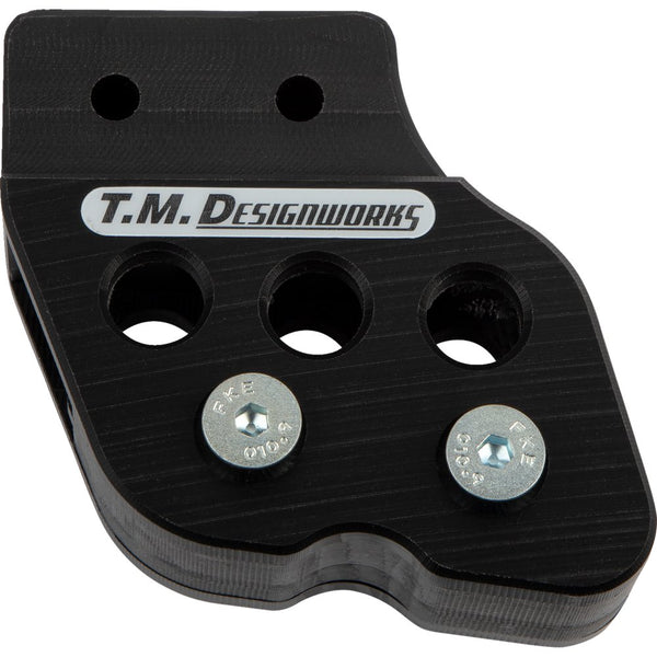 T.M. DESIGNWORKS Chain Guide - Black - Honda/Yamaha/Kawasaki/Suzuki RCG-007-BK