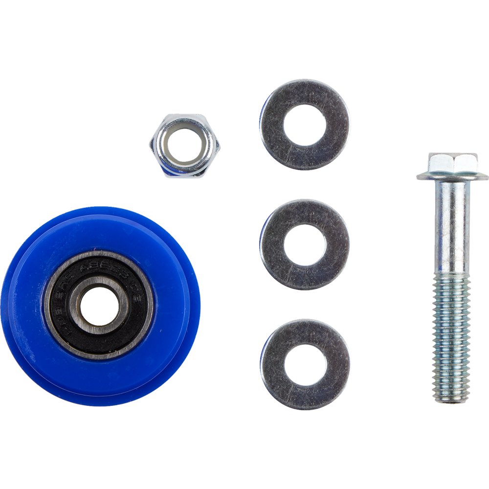 T.M. DESIGNWORKS Chain Roller - Raptor 660 - Blue PLR-660-BU