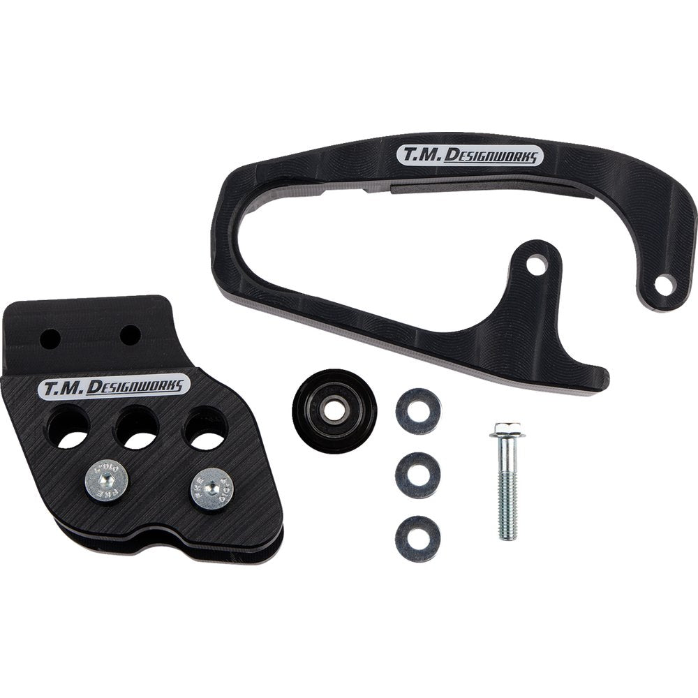 T.M. DESIGNWORKS Chain Guide/Slider - TRX450 - Black HCP-80K-BK