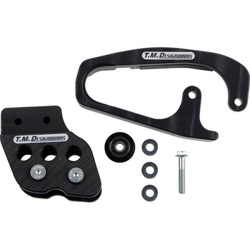T.M. DESIGNWORKS Chain Guide/Slider - TRX450 - Black HCP-80K-BK