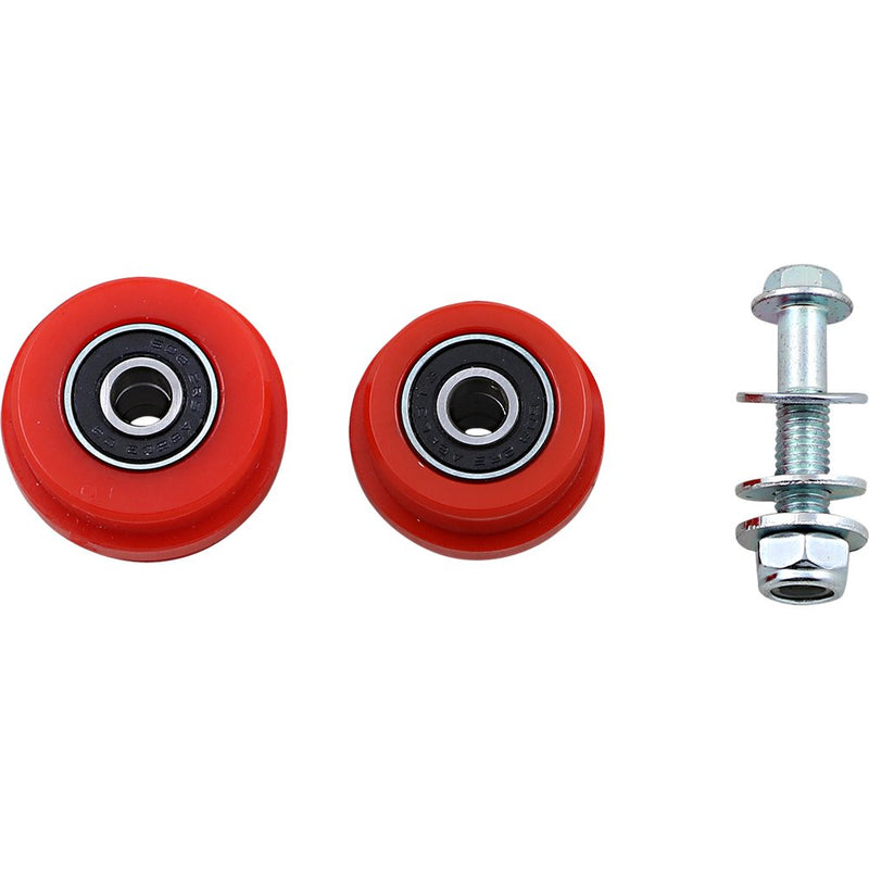 T.M. DESIGNWORKS Chain Roller - Honda - Red ZDK-250-RD