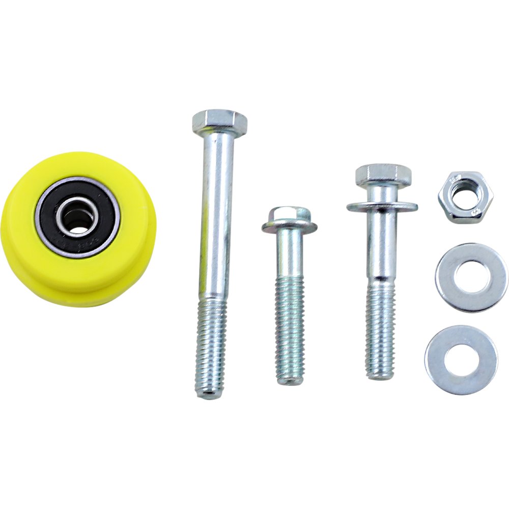 T.M. DESIGNWORKS Chain Roller - Yellow PLR-550-YL