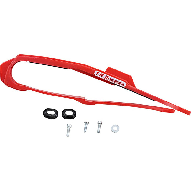 T.M. DESIGNWORKS Chain Slider - Honda - Red DCS-H30-RD