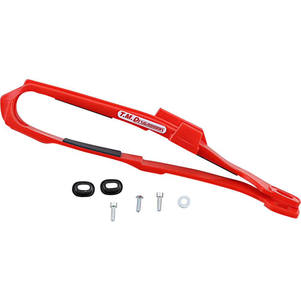 T.M. DESIGNWORKS Chain Slider - Honda - Red DCS-H25-RD