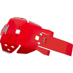 T.M. DESIGNWORKS Skid Plate - Red - Honda HOLG-470-RD