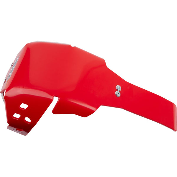 T.M. DESIGNWORKS Skid Plate - Red - CRF 450L/RL/X HOLG-465-RD