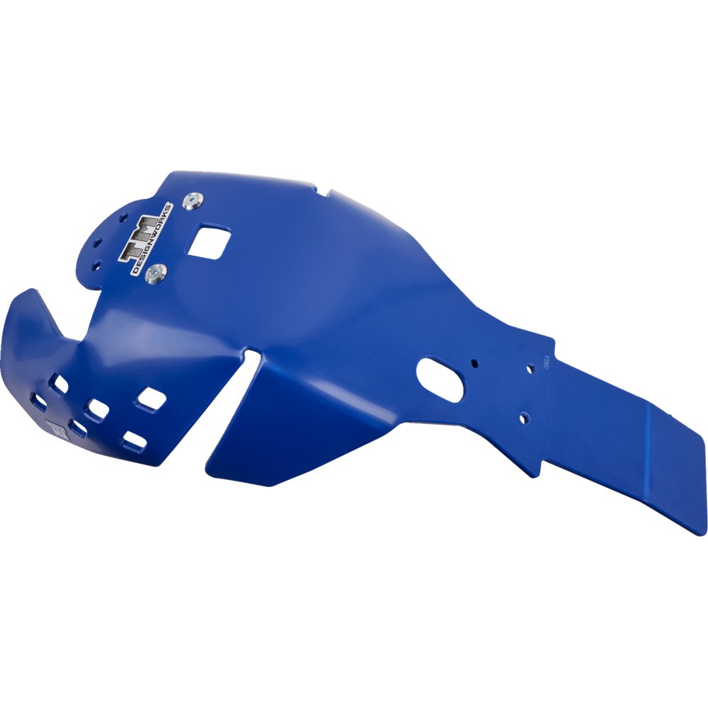 T.M. DESIGNWORKS Skid Plate - Blue - Yamaha YALG-475-BU