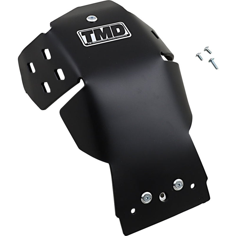 T.M. DESIGNWORKS Skid Plate - Black - Gas Gas | Husqvarna | KTM KTMC-465-BK