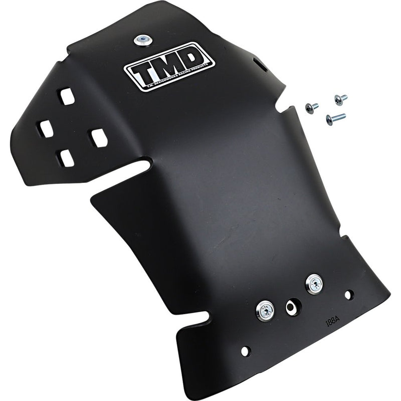 T.M. DESIGNWORKS Skid Plate - Black - Gas Gas | Husqvarna | KTM KTMC-359-BK