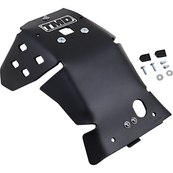 T.M. DESIGNWORKS Skid Plate - Black - Gas Gas | Husqvarna | KTM KTMC-352-BK