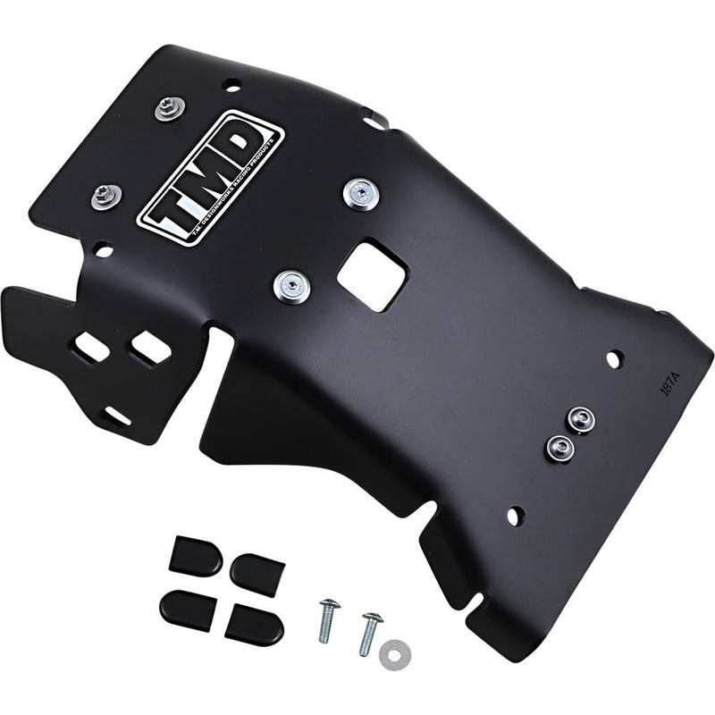 T.M. DESIGNWORKS Skid Plate - Black - KTM | Husqvarna KTMC-136-BK