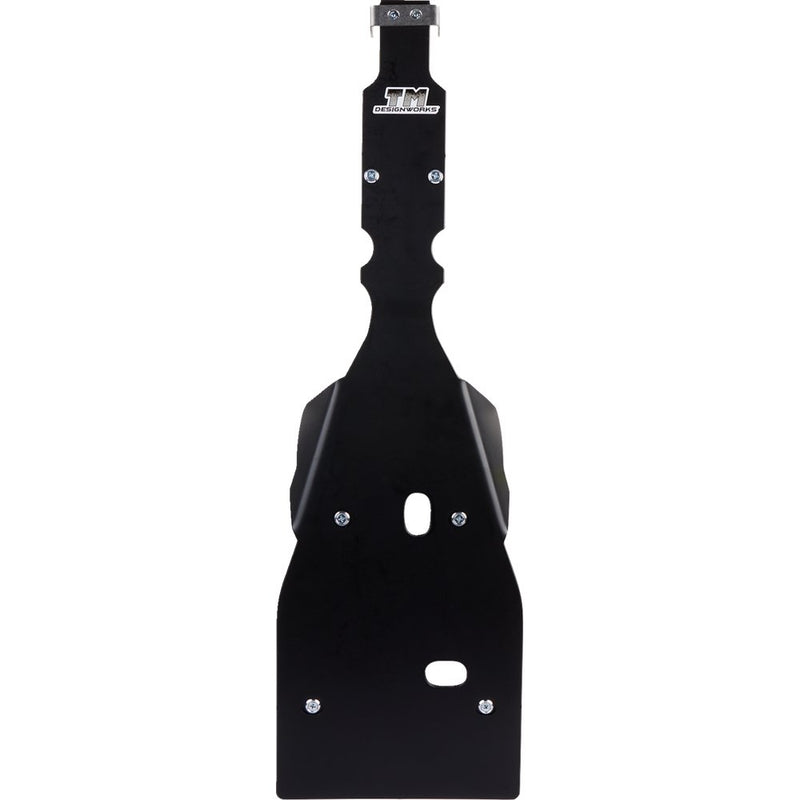 T.M. DESIGNWORKS Skid Plate - Black - Yamaha - YFZ 450 YAFP-R450-BK