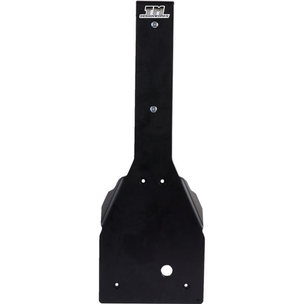 T.M. DESIGNWORKS Skid Plate - Black - Yamaha - Raptor 125/250 YAFP-R250-BK