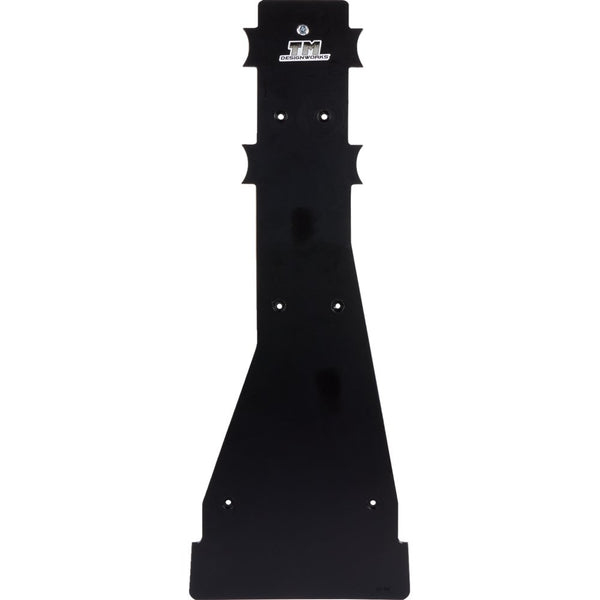 T.M. DESIGNWORKS Skid Plate - Black - Yamaha - Banshee 350 YAFP-BN350-BK