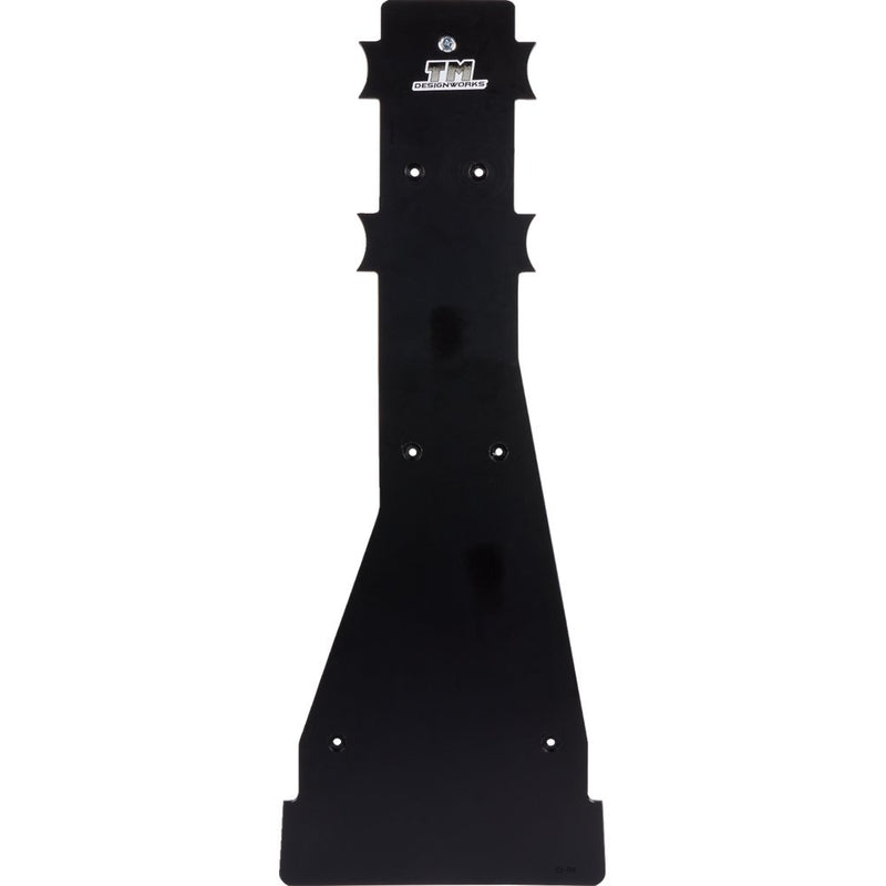 T.M. DESIGNWORKS Skid Plate - Black - Yamaha - Banshee 350 YAFP-BN350-BK