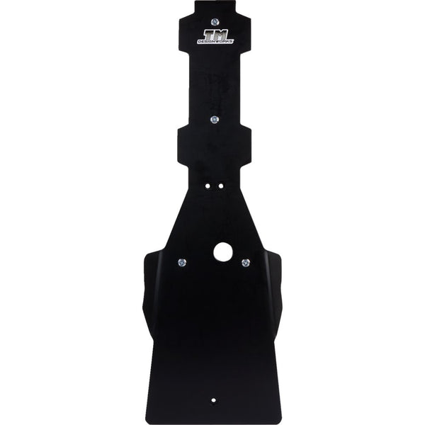 T.M. DESIGNWORKS Skid Plate - Black - Suzuki - LT-R 450 QuadRacer SUFP-R450-BK