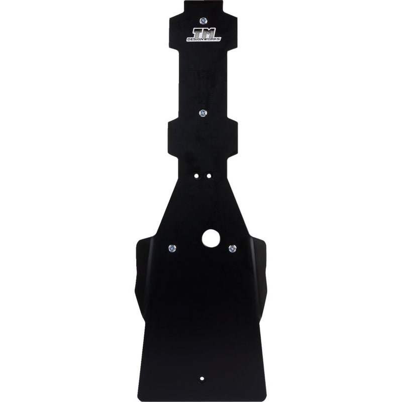 T.M. DESIGNWORKS Skid Plate - Black - Suzuki - LT-R 450 QuadRacer SUFP-R450-BK