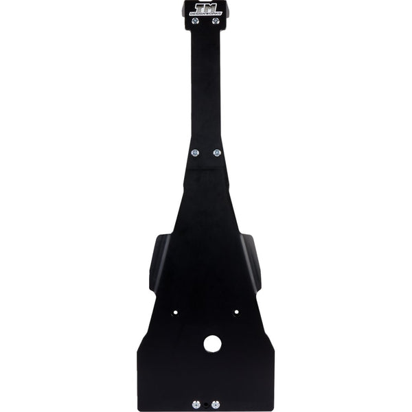 T.M. DESIGNWORKS Skid Plate - Black - Kawasaki - KFX 450 KAFP-R450-BK