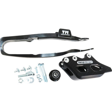 T.M. DESIGNWORKS Chain Guide/Slider - Black - YZ 450 F YCP-OR9-BK