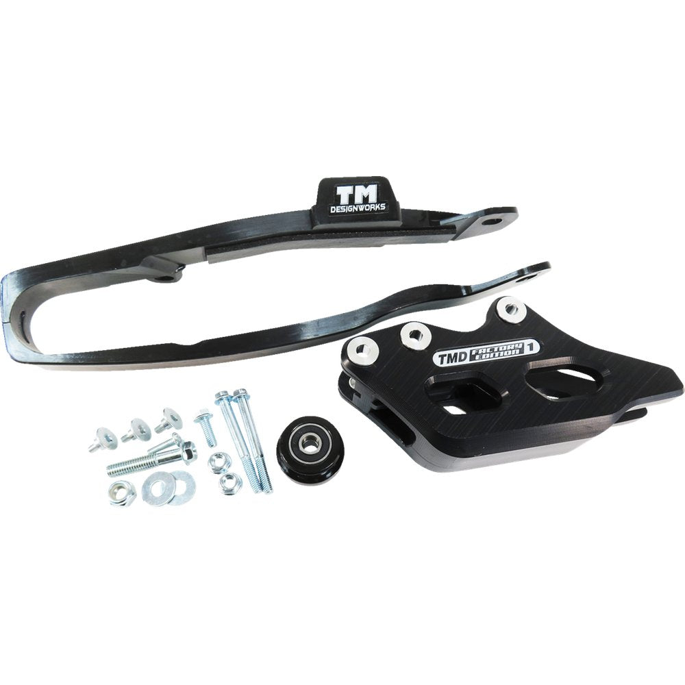 T.M. DESIGNWORKS Chain Guide/Slider - Black - YZ 450 F YCP-OR9-BK