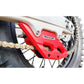 T.M. DESIGNWORKS Factory Edition Chain Guide With Replacement Wear Pad - Red - Gas Gas/Husqvarna/KTM RCG-KT5-RD