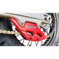T.M. DESIGNWORKS Factory Edition Chain Guide With Replacement Wear Pad - Red - Gas Gas/Husqvarna/KTM RCG-KT5-RD