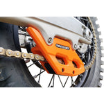 T.M. DESIGNWORKS Factory Edition Chain Guide With Replacement Wear Pad - Orange - Gas Gas/Husqvarna/KTM RCG-KT5-OR