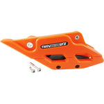 T.M. DESIGNWORKS Factory Edition Chain Guide With Replacement Wear Pad - Orange - Gas Gas/Husqvarna/KTM RCG-KT5-OR