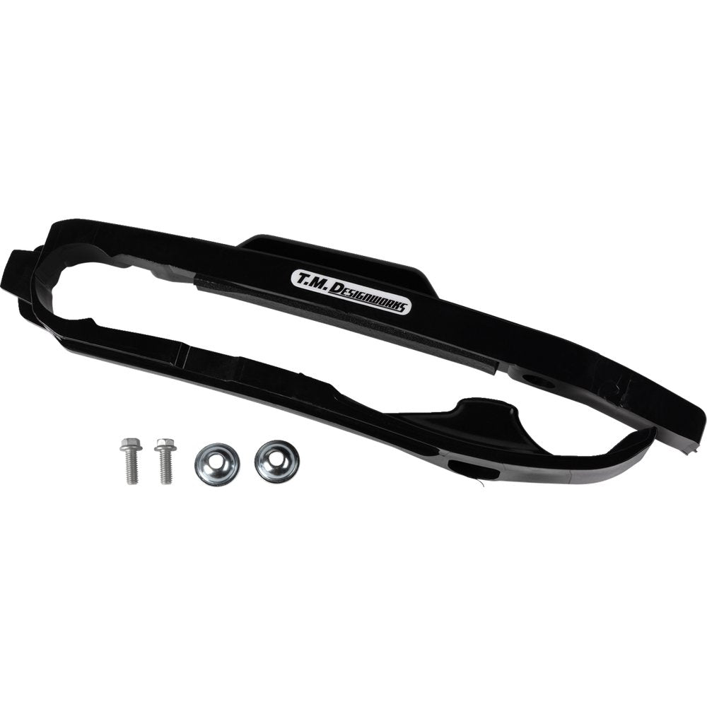 T.M. DESIGNWORKS Chain Slider - Front - Blue - KTM/Husqvarna/Gas Gas DCS-KT5-BL2