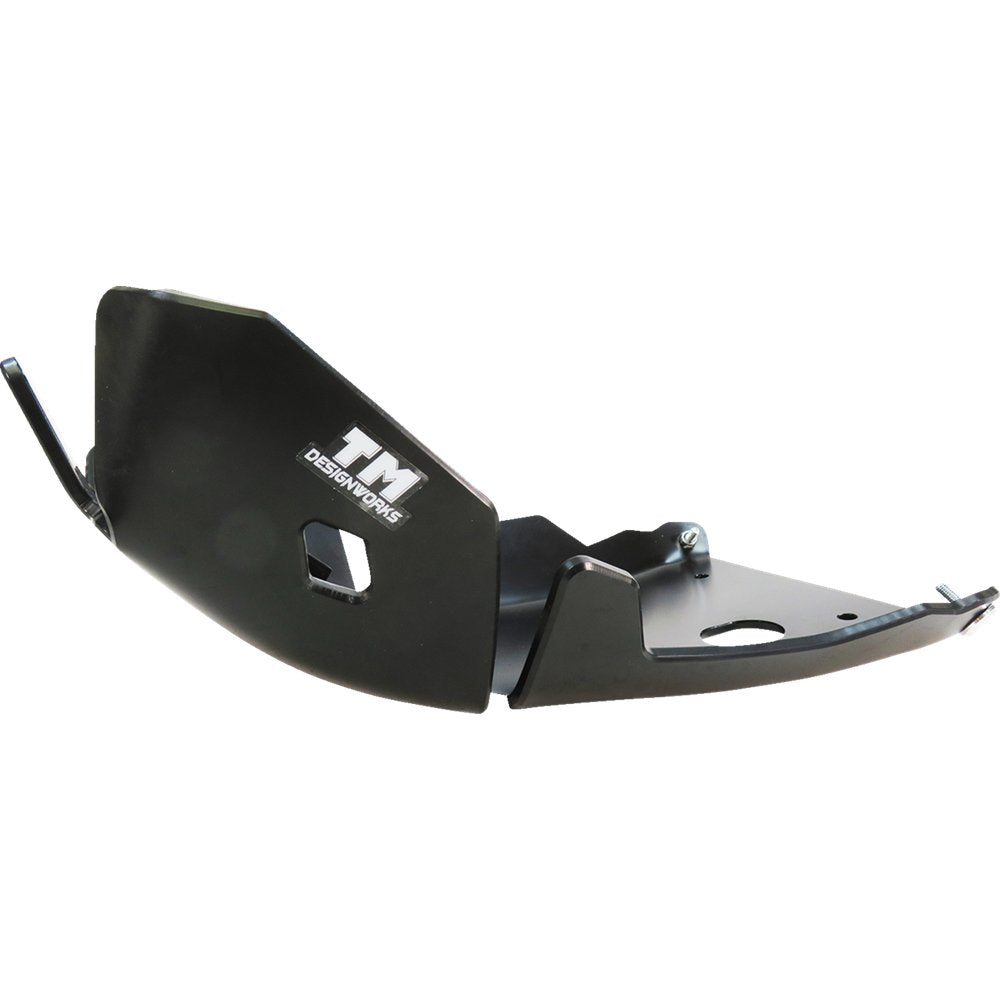 T.M. DESIGNWORKS Skid Plate - Black - Gas Gas | Husqvarna | KTM KTMC-258-BK