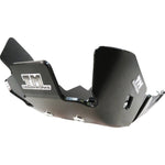 T.M. DESIGNWORKS Skid Plate - Black - Gas Gas | Husqvarna | KTM KTMC-258-BK