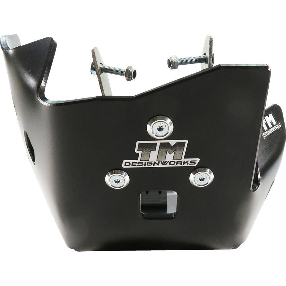 T.M. DESIGNWORKS Skid Plate - Black - Gas Gas | Husqvarna | KTM KHLG-362-BK