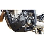 T.M. DESIGNWORKS Skid Plate - Black - Gas Gas | Husqvarna | KTM KHLG-362-BK