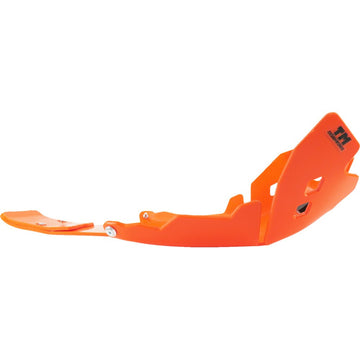 T.M. DESIGNWORKS Skid Plate - Orange - Gas Gas | Husqvarna | KTM KHLG-258-OR