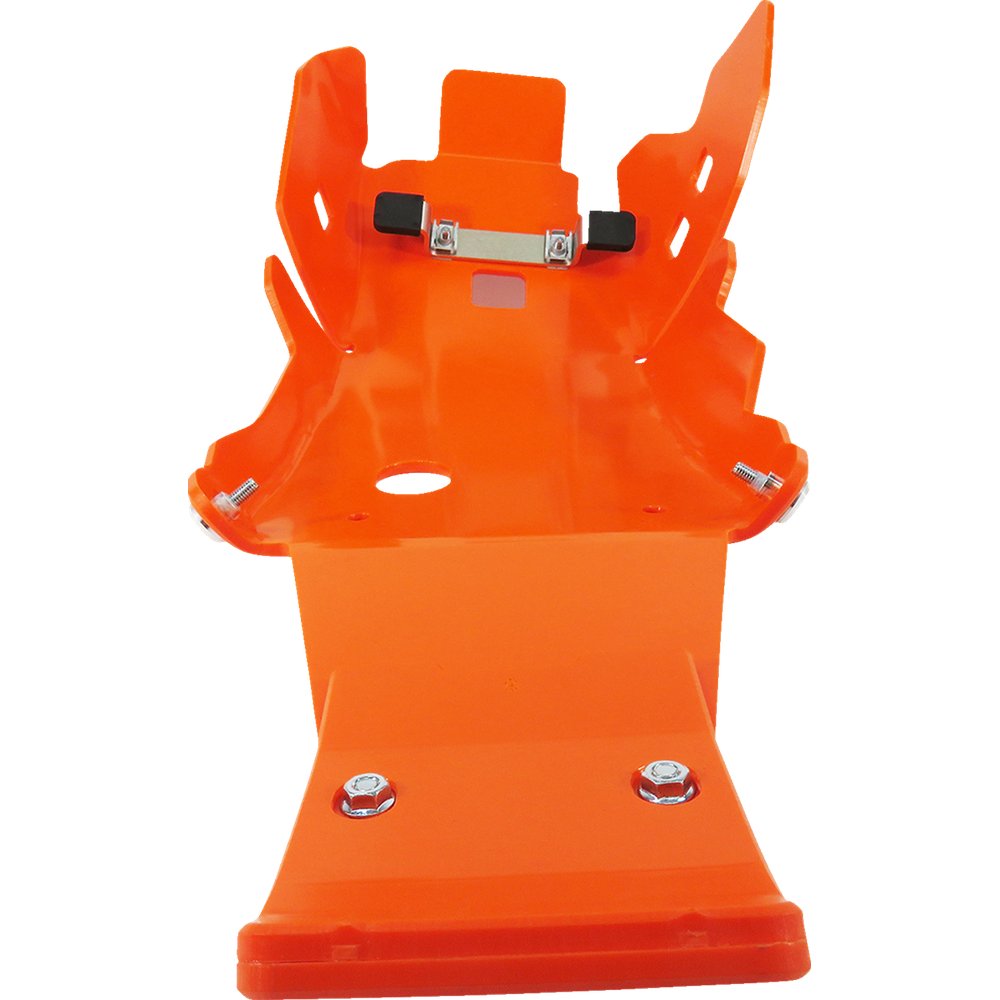 T.M. DESIGNWORKS Skid Plate - Orange - Gas Gas | Husqvarna | KTM KHLG-258-OR