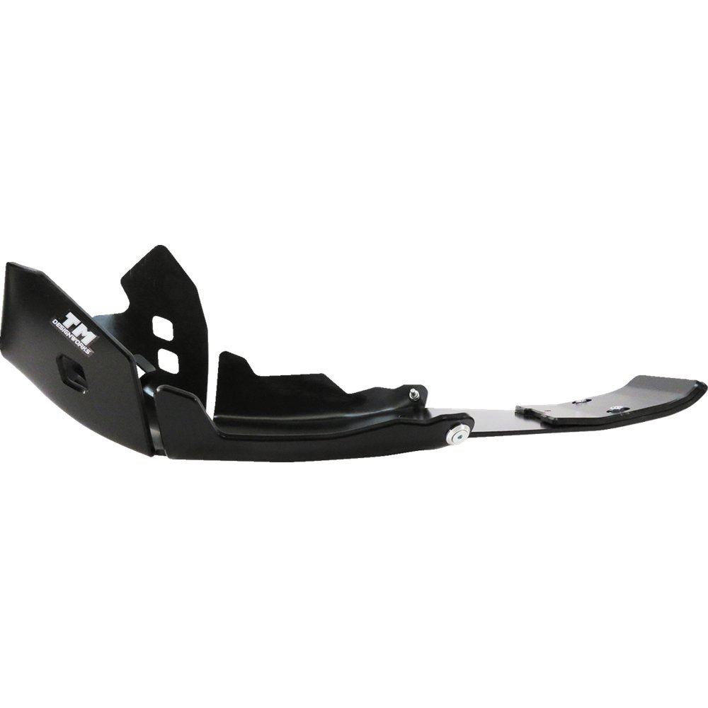 T.M. DESIGNWORKS Skid Plate - Black - Gas Gas | Husqvarna | KTM KHLG-258-BK