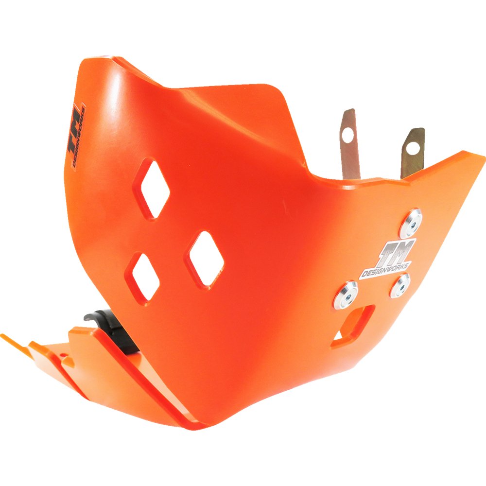 T.M. DESIGNWORKS Skid Plate - Orange KTMC-362-OR