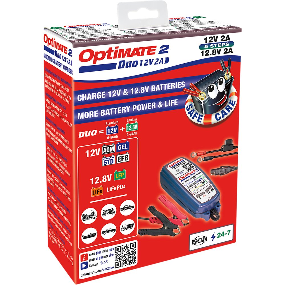 TECMATE Battery Charger/Maintainer TM-551