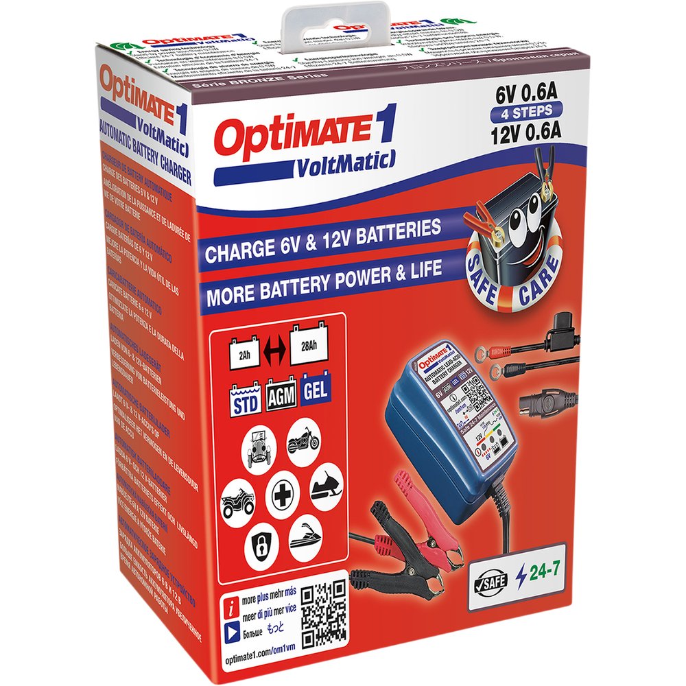 TECMATE Battery Charger/Maintainer TM-401A