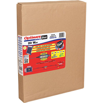 TECMATE Battery Charger/Maintainer - Solar DUO - 20 W TM522-D2