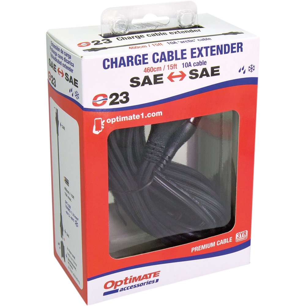 TECMATE Charger Cord - 15' Extender O-23