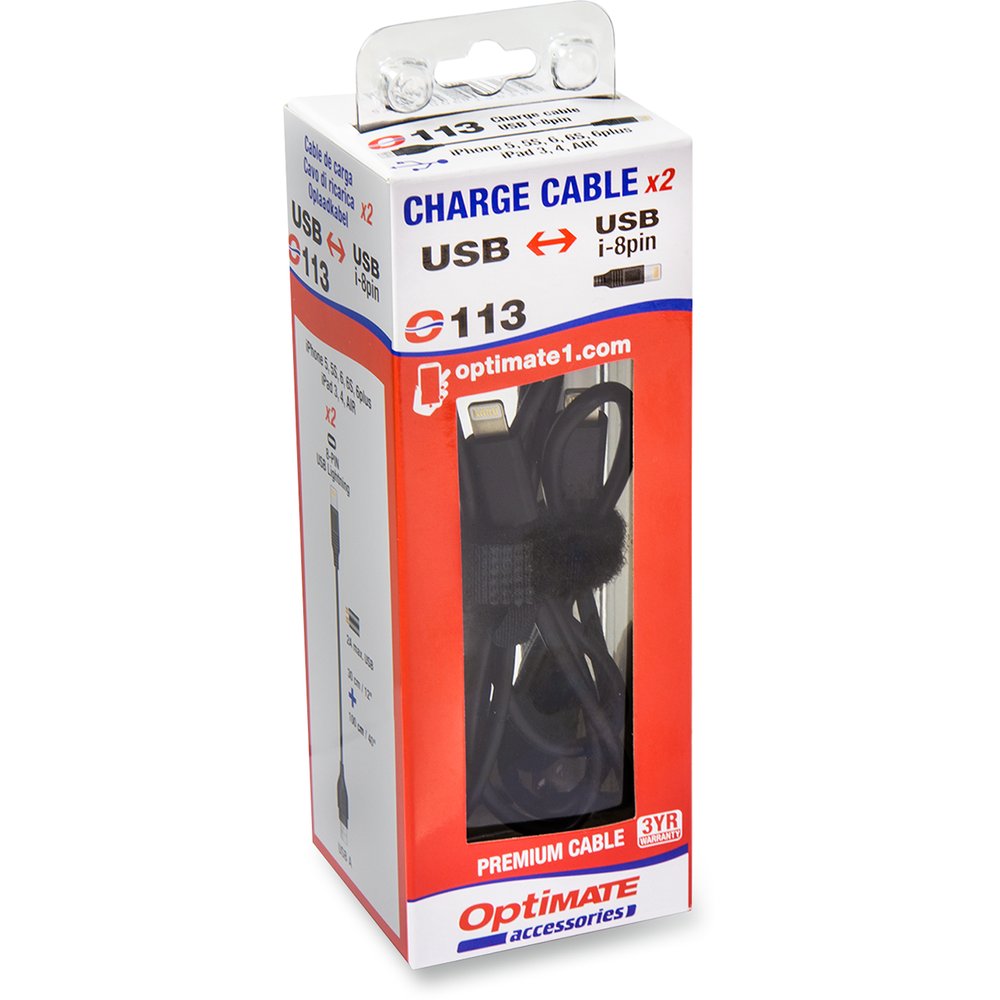 TECMATE Lightning Charging Cord O-113