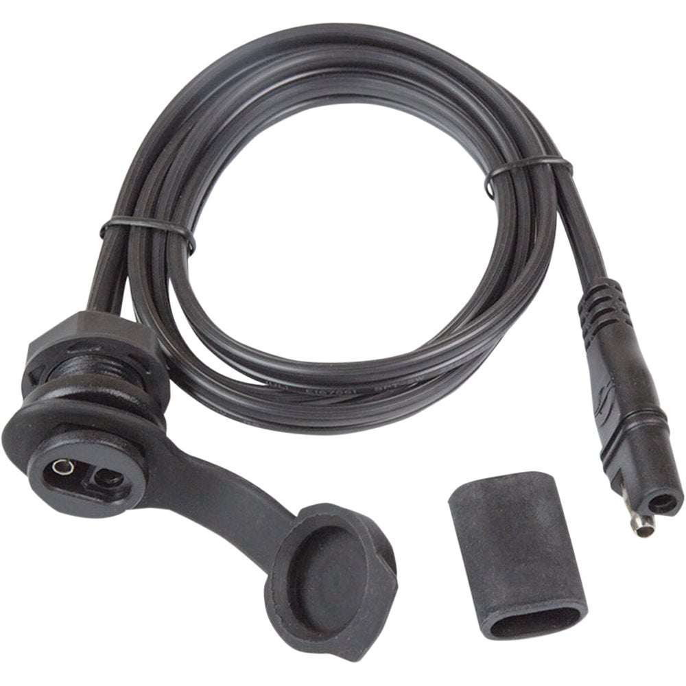 TECMATE Weatherproof SAE Thin Panel Mount Socket O-40 - Long O-40